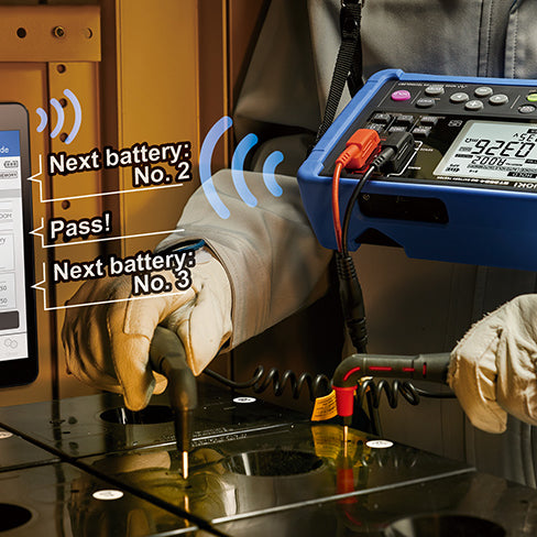 Hioki's new Battery Tester BT3554-50