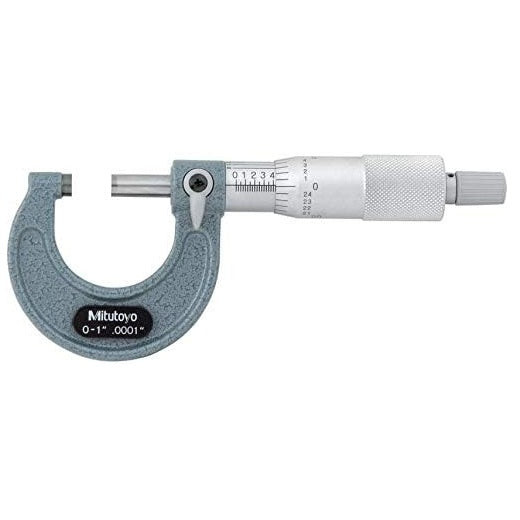 Mitutoyo 103-131 Outside Micrometer, 0 ~ 1" - Anaum Corporation