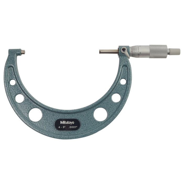 Mitutoyo 103-219 Outside Micrometer, Range 4-5" - Anaum Corporation