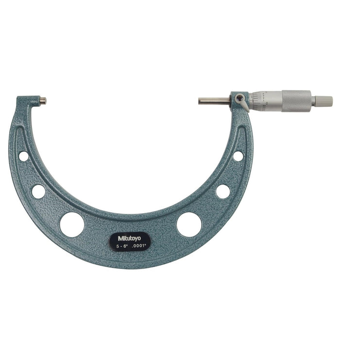 Mitutoyo 103-220 Outside Micrometer, Range 5 To 6" - Anaum Corporation