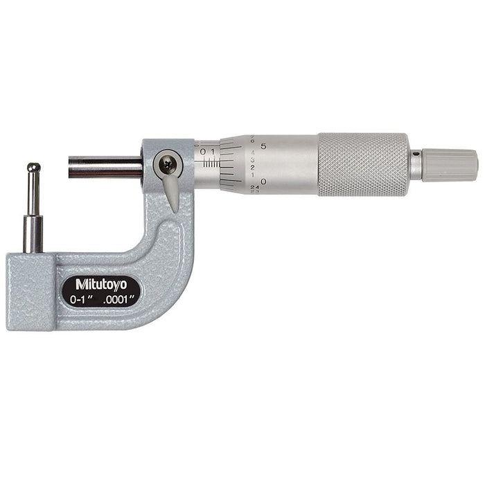 Mitutoyo 115-313 Tube Micrometer, Range 0-1" - Anaum Corporation