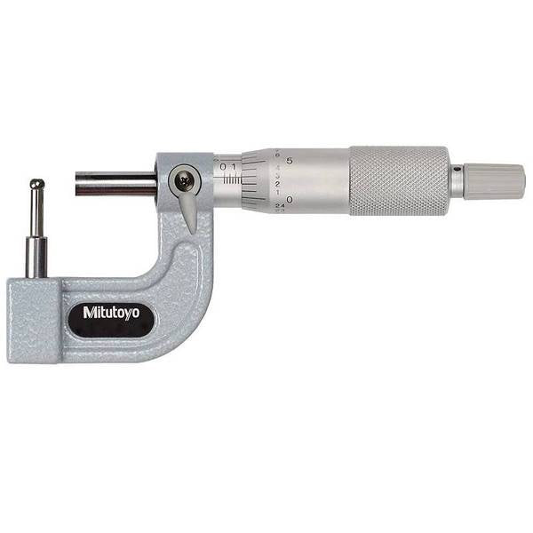 Mitutoyo 115-315 Tube Micrometer, Range 0-25mm - Anaum Corporation