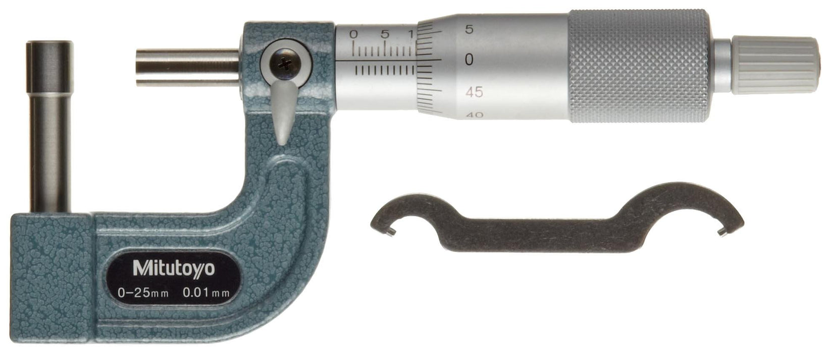 Mitutoyo 115-316 Tube Micrometer, Range: 0-25mm (Type D) - Anaum Corporation
