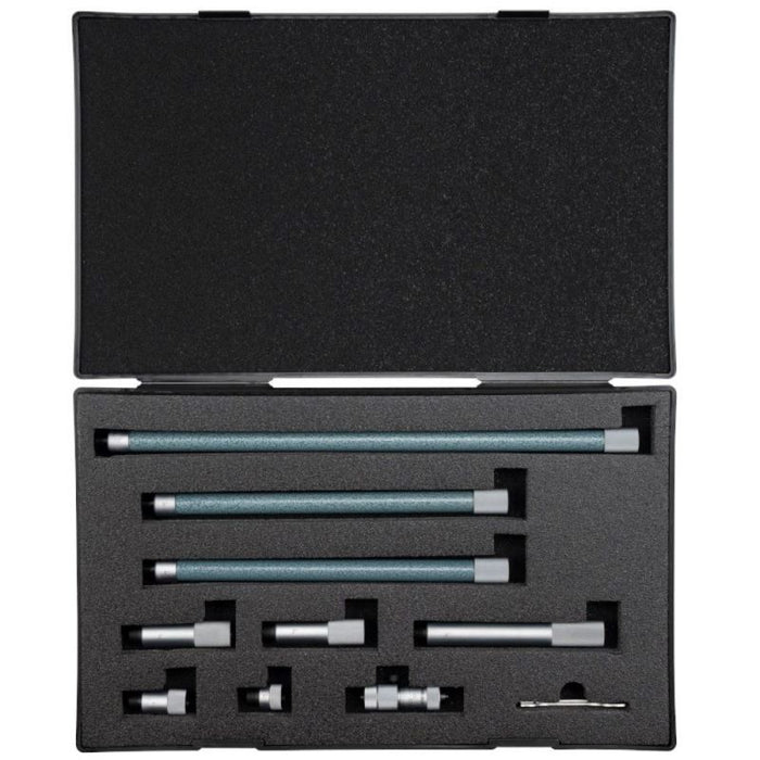 Mitutoyo 137-219 Carbide Tipped Tubular Inside Micrometer, Range 2 to 40" - Anaum Corporation