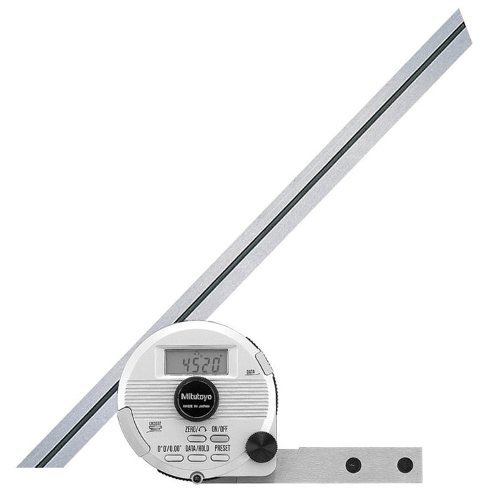 Mitutoyo 187-552 Digital Universal Protractor, Range -360° to +360° - Anaum Corporation
