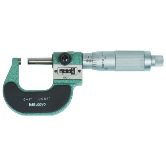 Mitutoyo 193-211 Mechanical Digit Outside Micrometer, Range: 0-1" - Anaum Corporation