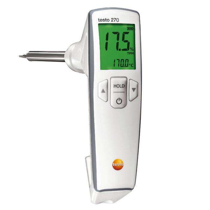 Testo 270-KIT Cooking Oil Tester, 0-40%TPM - Anaum Corporation
