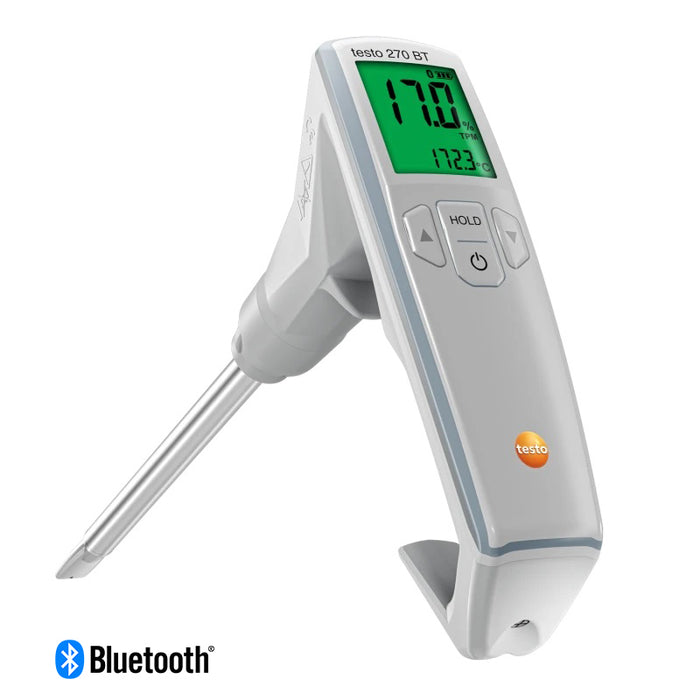 Testo 270 BT Frying Oil Tester Kit With Bluetooth - Anaum Corporation