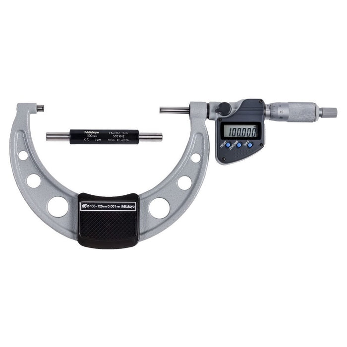 Mitutoyo 293-250-30 Coolant Proof Digital Micrometer, Range 100-125mm - Anaum Corporation