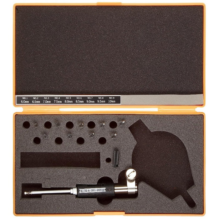Mitutoyo 511-209 Small Hole Bore Gage, Range 6-10mm - Anaum Corporation