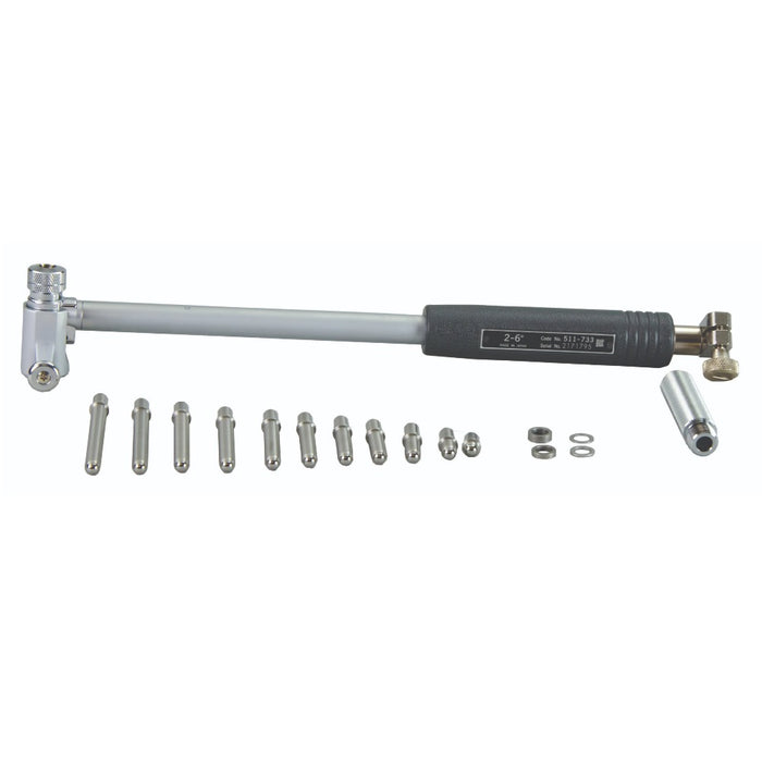 Mitutoyo 511-733 Standard Bore Gage, Range 2 ~ 6" - Anaum Corporation