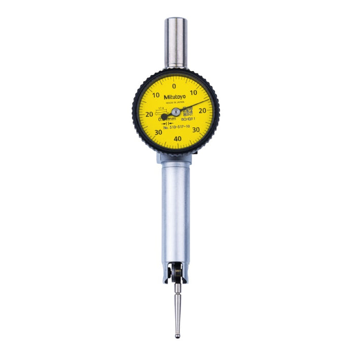 Mitutoyo 513-517-10T Horizontal Dial Test Indicator, Range 0-0.8mm - Anaum Corporation