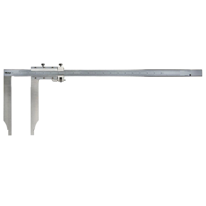Mitutoyo 534-106 Long Jaw Vernier Caliper, Range 0-500mm/0-20" - Anaum Corporation