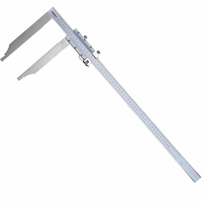 Mitutoyo 534-114 Long Jaw Vernier Caliper, Range: 0-500mm - Anaum Corporation