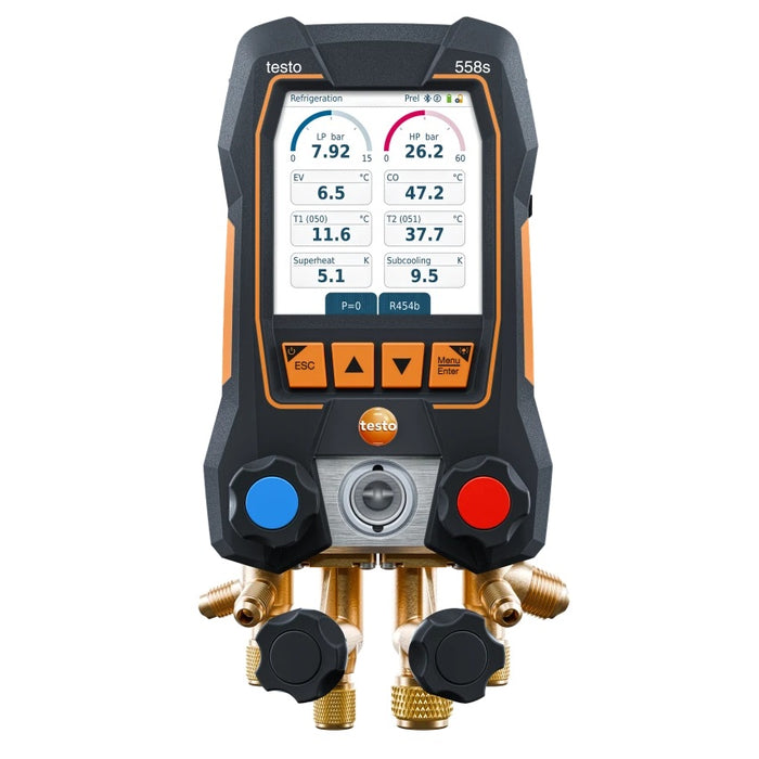 Testo 558s Smart Vacuum Kit with Clamp Meter - Anaum Corporation