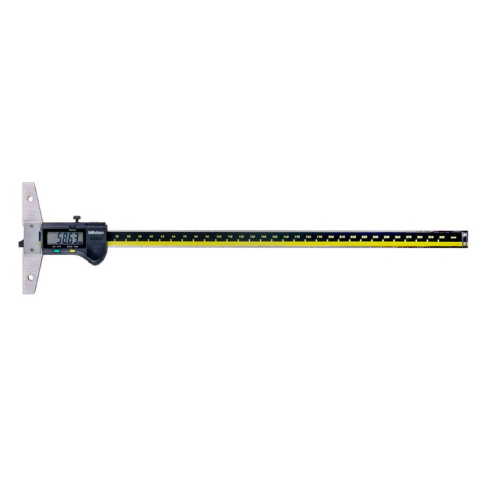 Mitutoyo 571-203-30 Digimatic Depth Gauge, Range: 0-300mm - Anaum Corporation