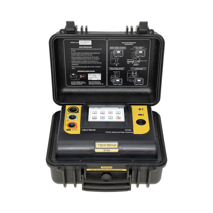 Tekneka 8100 Insulation Tester 10kV - Anaum Corporation