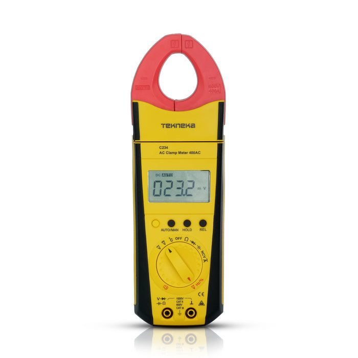 Tekneka C234 AC Clamp Meter 400A - Anaum Corporation
