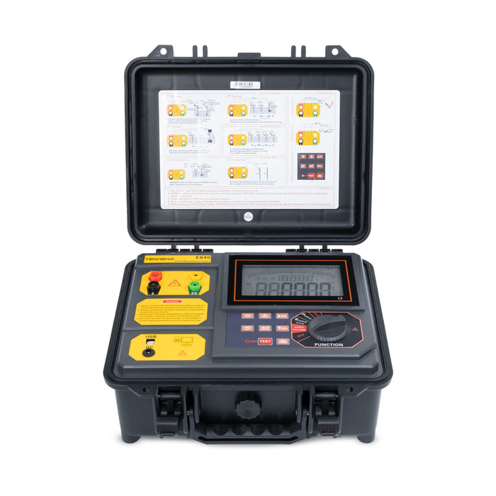 Tekneka E840 Earth Resistance Tester (4 Terminal) - Anaum Corporation