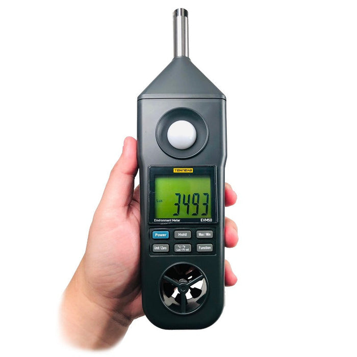 Tekneka EVM50 5-in-1 Environment Meter - Anaum Corporation