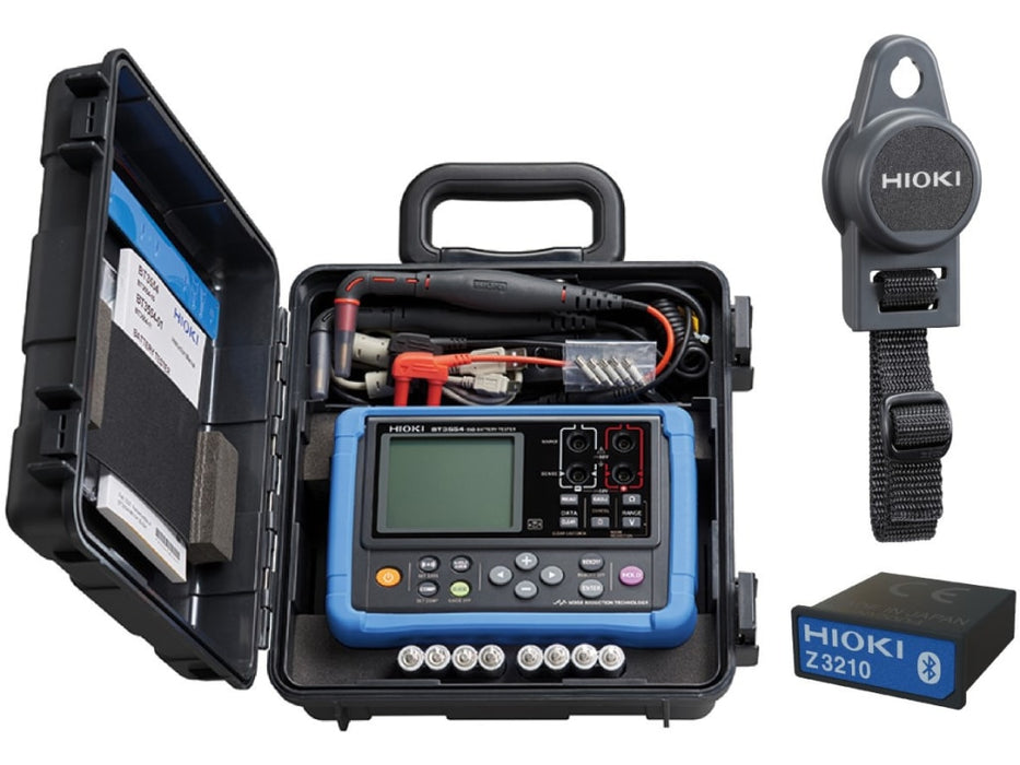 Hioki BT3554-52 Pro Kit Battery Tester with Z5020, Z3210 & L shape leads - Anaum Corporation
