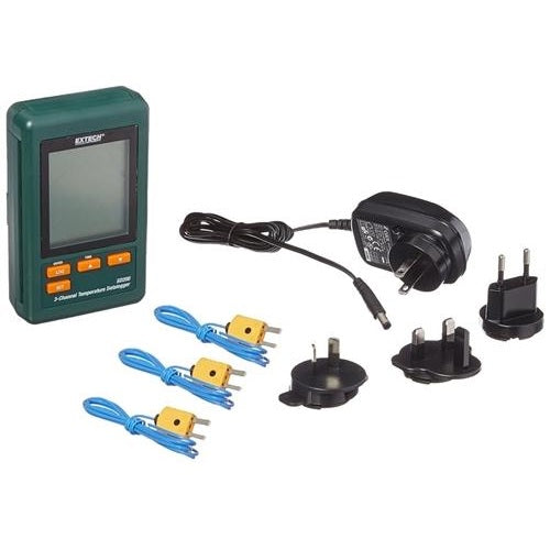 Extech SD200: 3-Channel Temperature Datalogger - Anaum Corporation