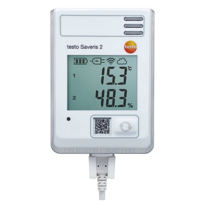 Testo Saveris 2-H1 WiFi Data Logger With Integrated Temp And Humidity Probe - Anaum Corporation