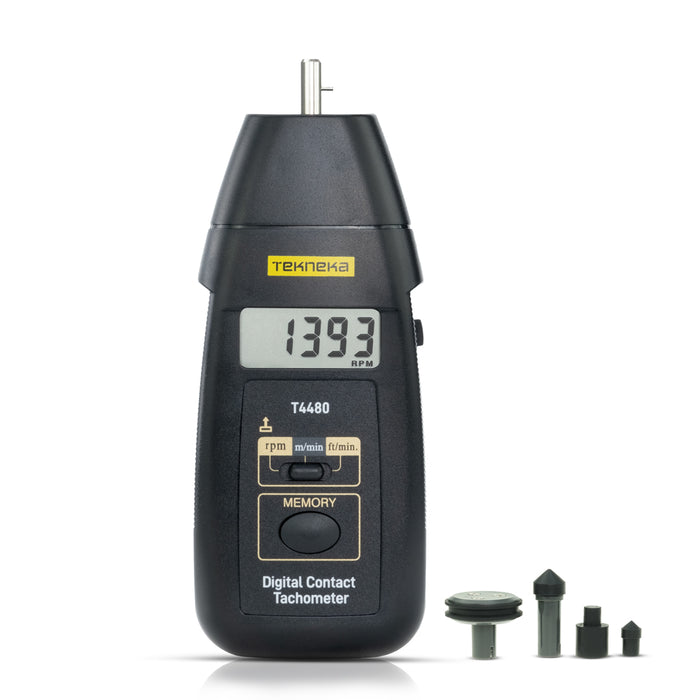 Tekneka T4480 Digital Contact Tachometer - Anaum Corporation