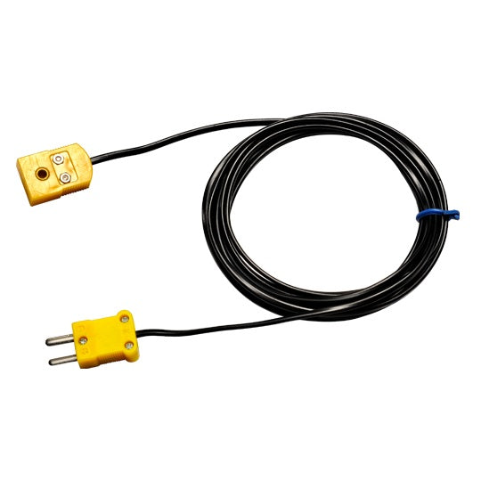 Tekneka TPA-25 Type-K Extension Temperature Probe, 3 Meters - Anaum Corporation