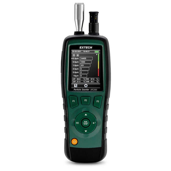 Extech VPC260 6-Channel Particle Counter - Anaum Corporation