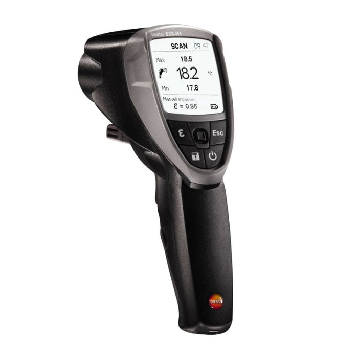 Testo 835-H1 Infrared Thermometer + Moisture Measuring - Anaum Corporation