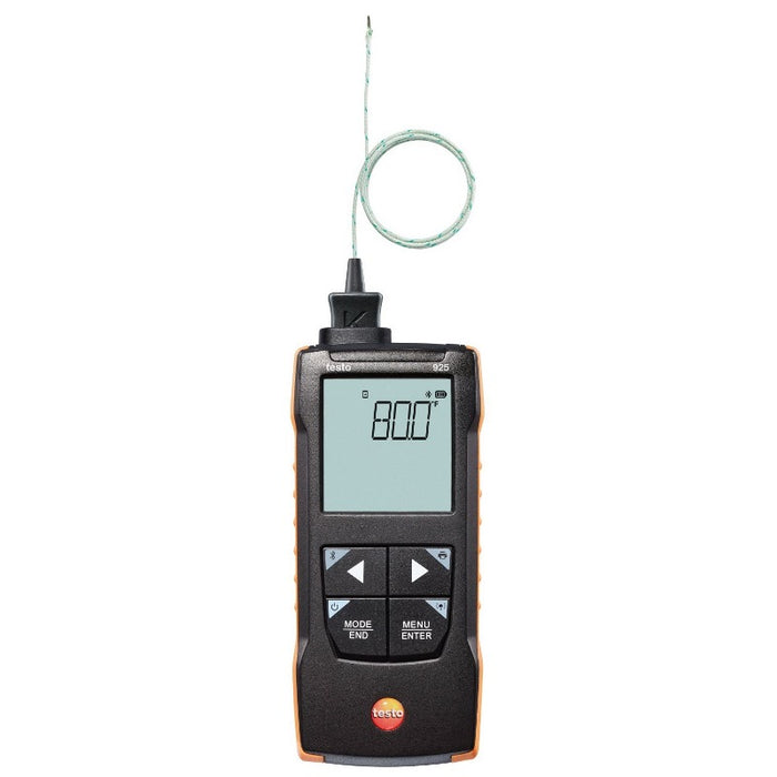 Testo 925 Temperature Measuring Instrument For TC Type K With App Connection - Anaum Corporation