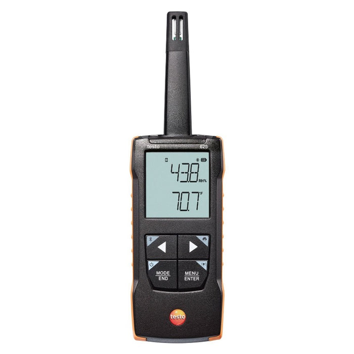 Testo 625 Digital Thermohygrometer With App Connection - Anaum Corporation