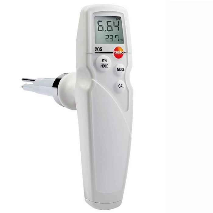 Testo 205 One-Hand PH/Temperature Measuring Instrument Kit - Anaum Corporation