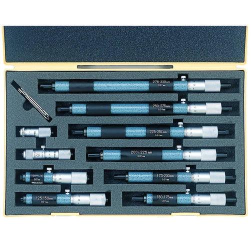 Mitutoyo 133-902 Tubular Inside Micrometer, Range 50-300mm - Anaum Corporation