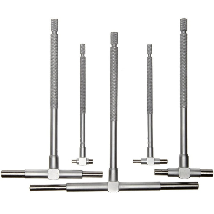 Mitutoyo 155-904 Telescoping Gage, 5 Piece Set, Range 0.5-6" - Anaum Corporation