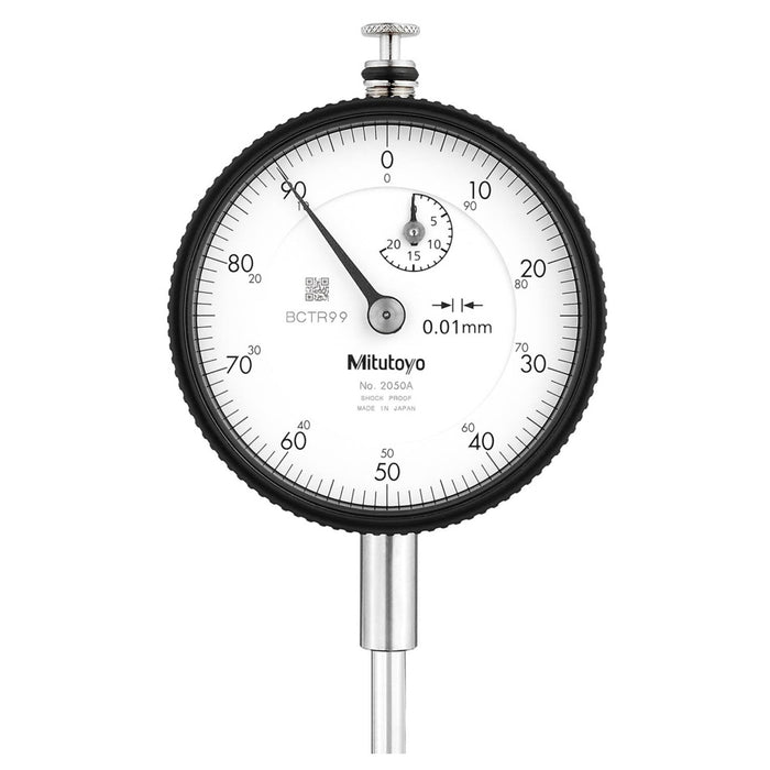 Mitutoyo 2050A Dial Indicator, Range 0-20mm - Anaum Corporation