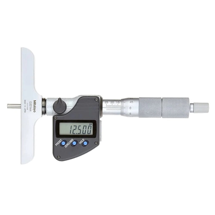 Mitutoyo 329-250-30 : Digital Depth Micrometer 0-150mm - Anaum Corporation