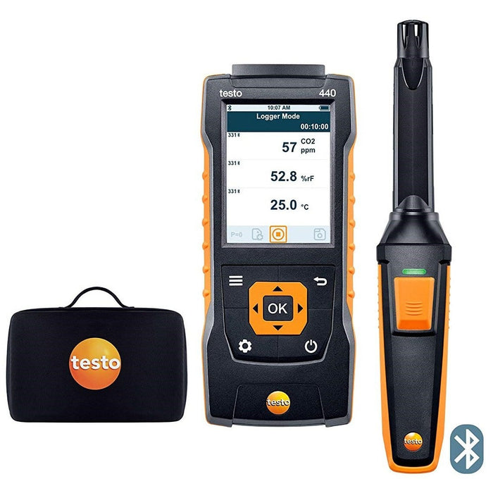 Testo 440 CO₂ Kit with Bluetooth - anaum.ca