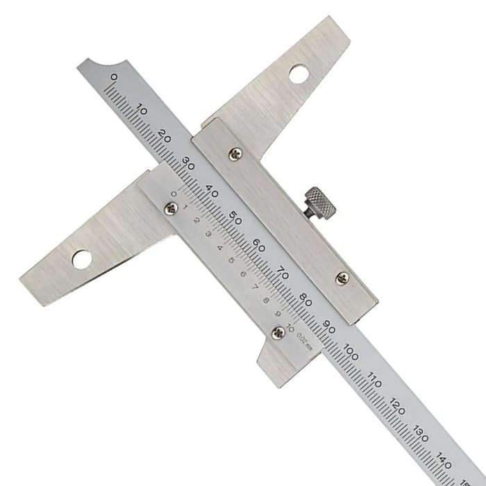 Mitutoyo 527-203 Vernier Depth Gauge, Range 0-300mm - Anaum Corporation