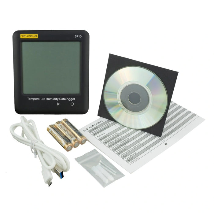 Tekneka 5710 Temperature Humidity Data Logger - Anaum Corporation