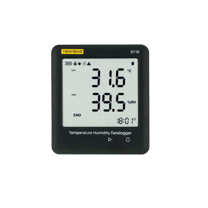 Tekneka 5710 Temperature Humidity Data Logger - Anaum Corporation