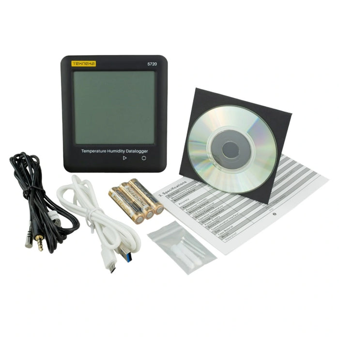 Tekneka 5720 Temperature Humidity Data Logger - Anaum Corporation