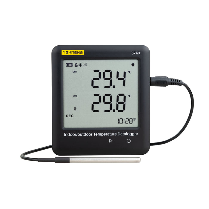 Tekneka 5740 Indoor/Outdoor Temperature Datalogger - Anaum Corporation