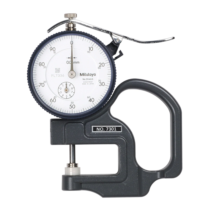 Mitutoyo 7301A Dial Thickness Gauge, 0-10mm - anaum.ca