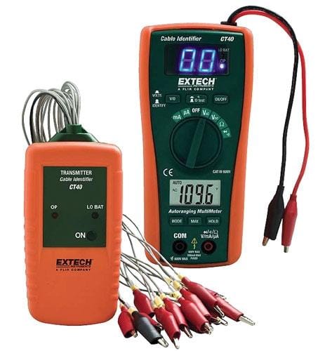 Extech CT40: Cable Identifier/Tester Kit - Anaum - Test and Measurement