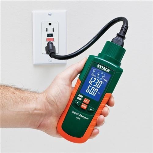 Extech CT80: AFCI, GFCI and AC Circuit Analyzer - Anaum - Test and Measurement