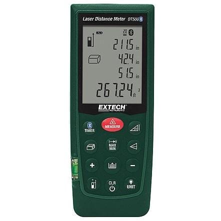 Extech DT500: Laser Distance Meter 70 meters with Bluetooth - anaum.ca