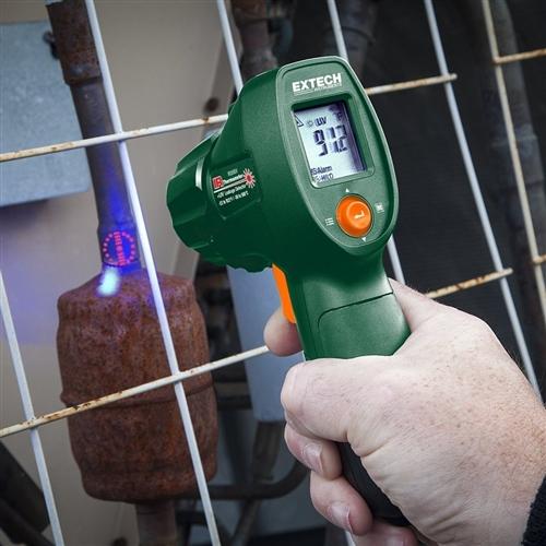 Extech IR300UV : IR Thermometer with UV Leak Detector - anaum.ca
