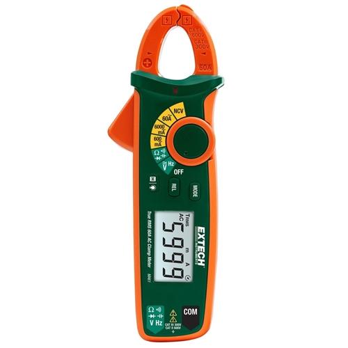 Extech MA61: 60A True RMS AC Clamp Meter + NCV - anaum.ca